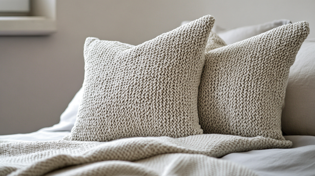 Bree Knit Euro Pillow Covers