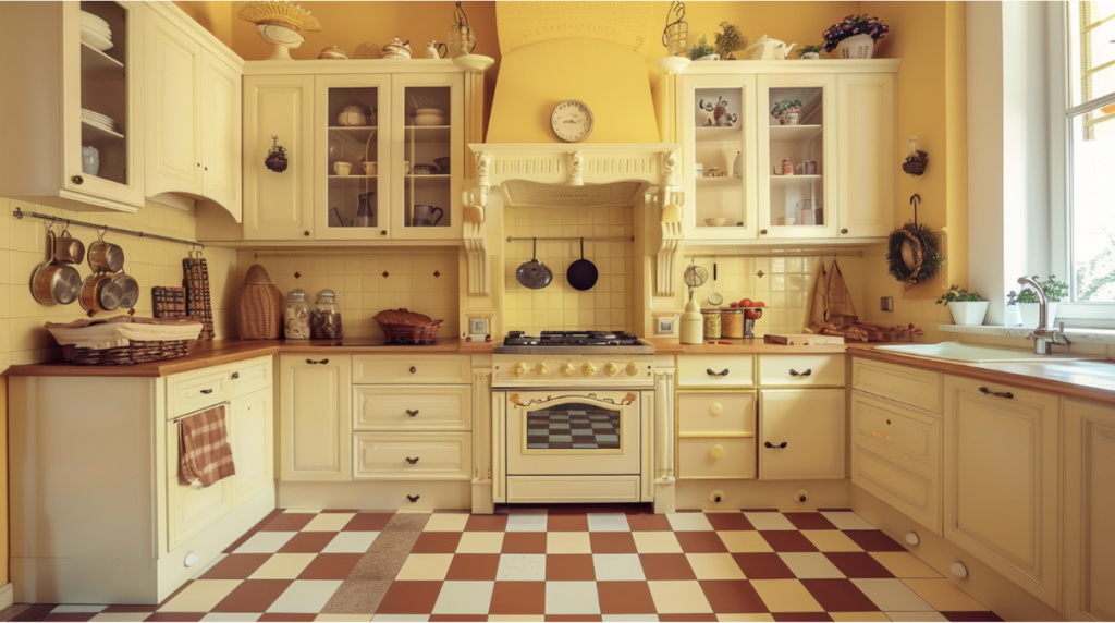 British-Inspired Kitchen