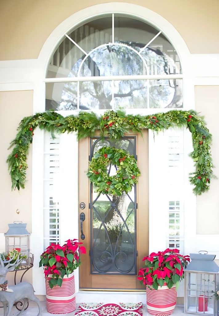 Decorate with The Poinsettias