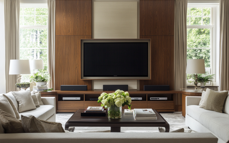 Design Harmony: Coordinating TV Screens with Living Room Aesthetics