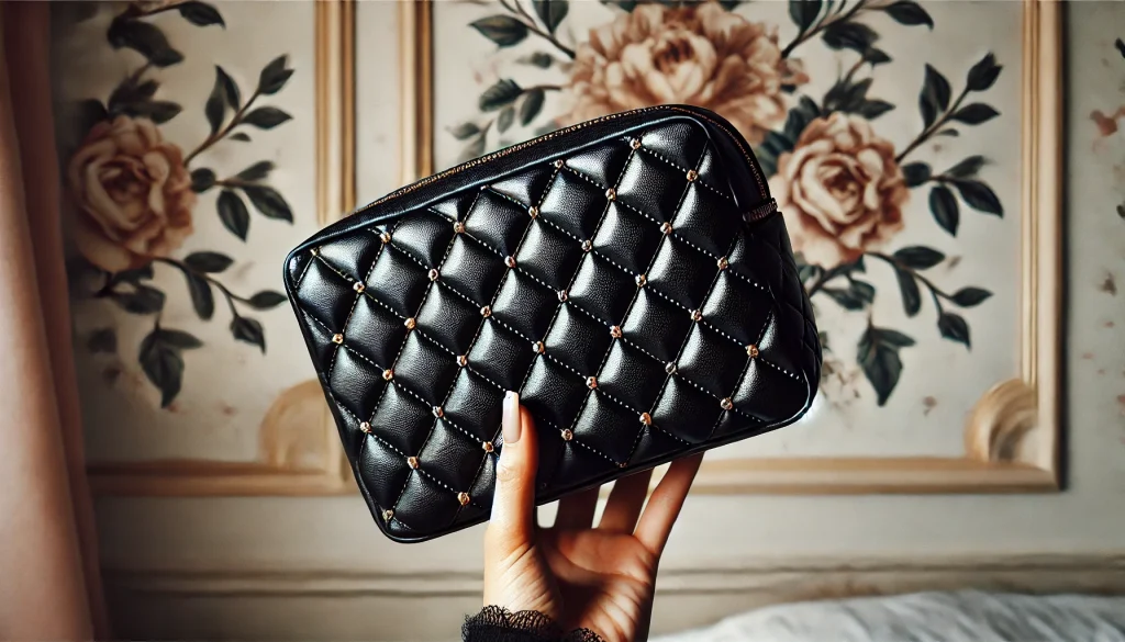 Diamond Quilted Makeup Bag