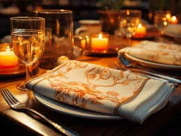 Elegant Cotton Dinner Napkins Designs for Your Dining Table