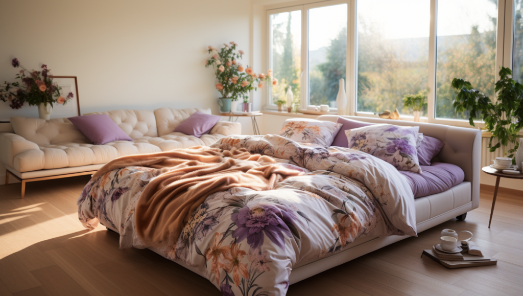 Floral Patchwork Duvet Cover