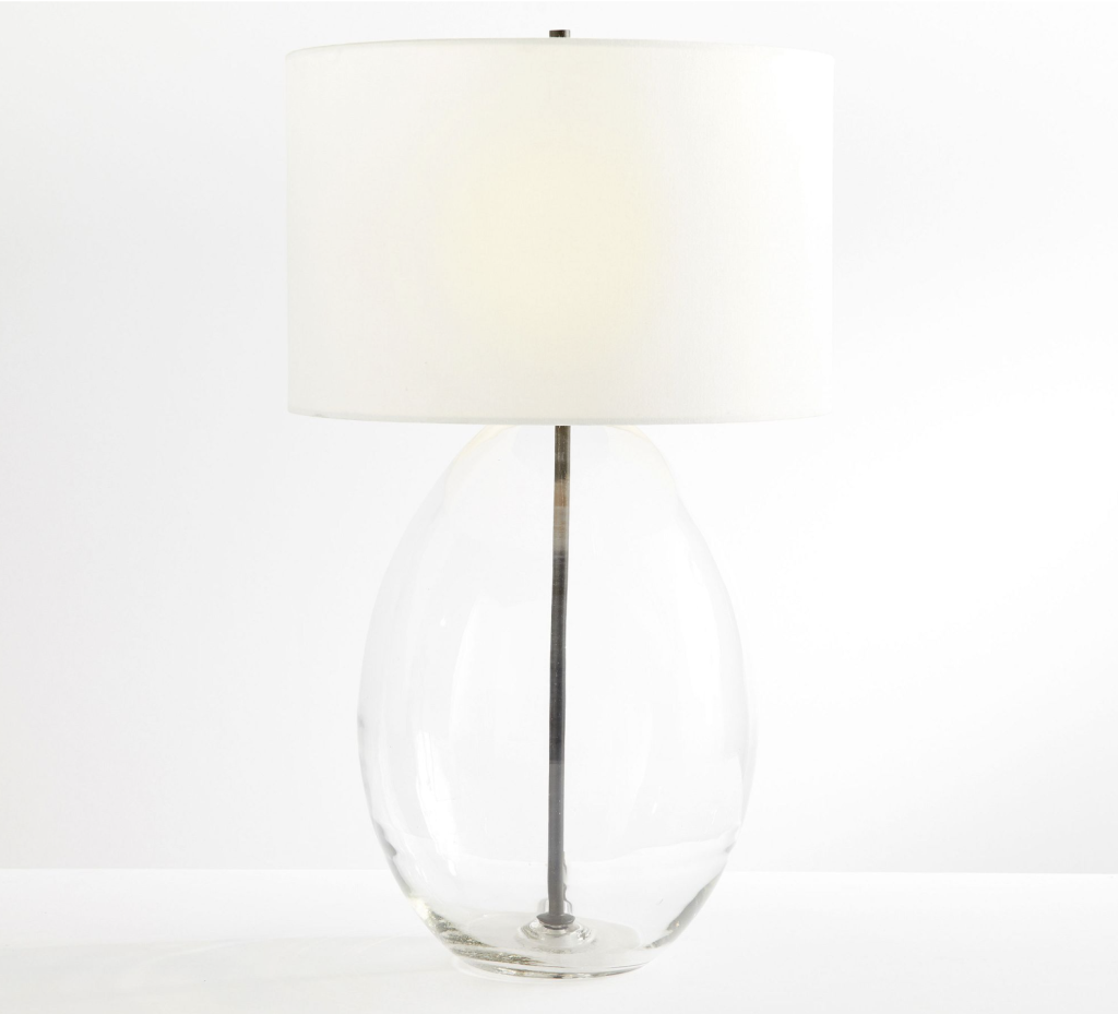 Glass Table Lamp