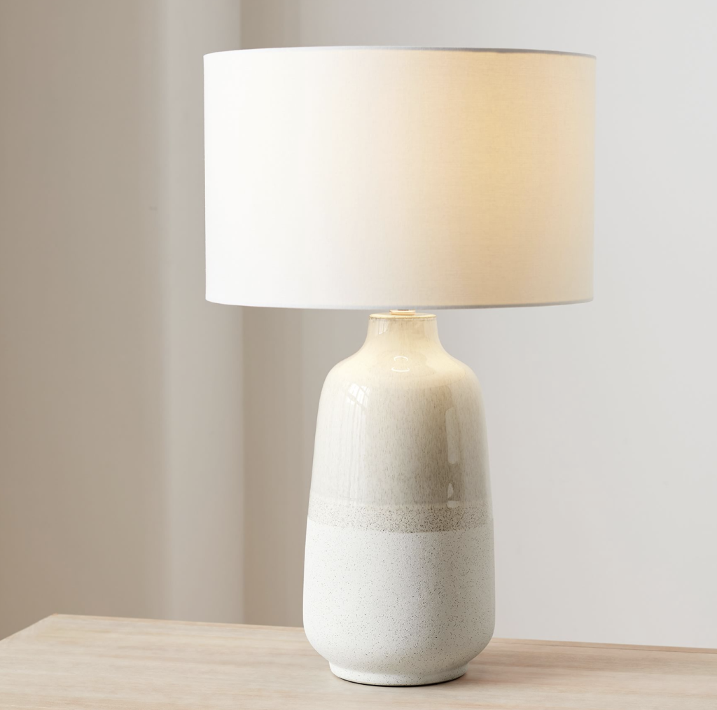 Glazed Ceramic Table Lamp