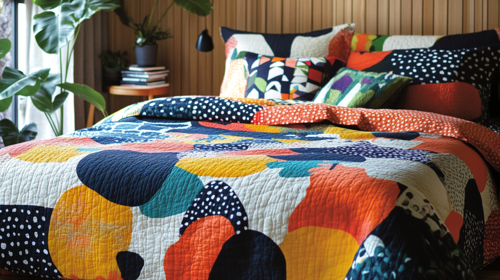 Graphic Print Bedspread