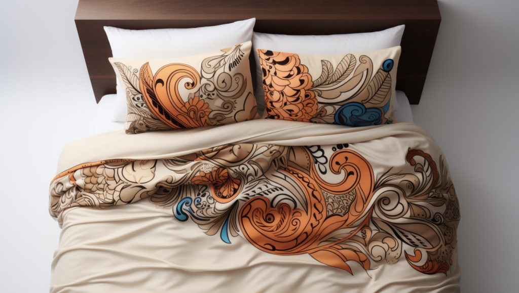 Henna Design Duvet Cover