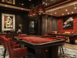 Home Decoration Ideas with Casino-Themed Motives