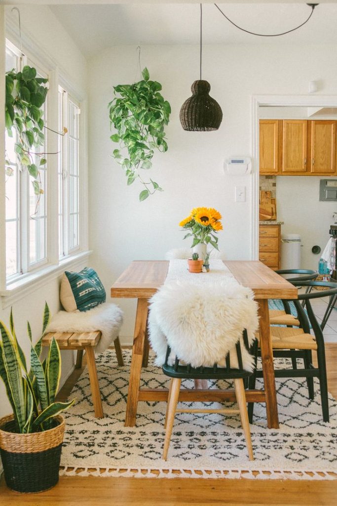 Kitchen and Dining Area Blooms