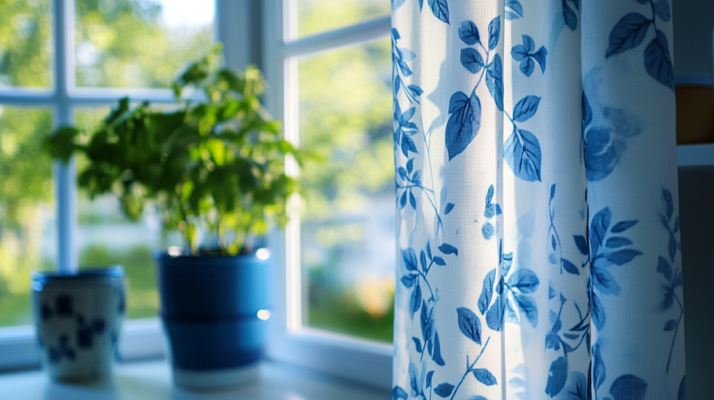 Leaf Window Curtains