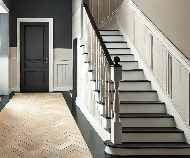 Top 15 Trending Color Schemes for Hall Stairs, and Landing - Northern ...