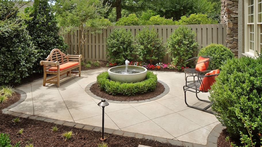 Outdoor Living Areas with Unique Features