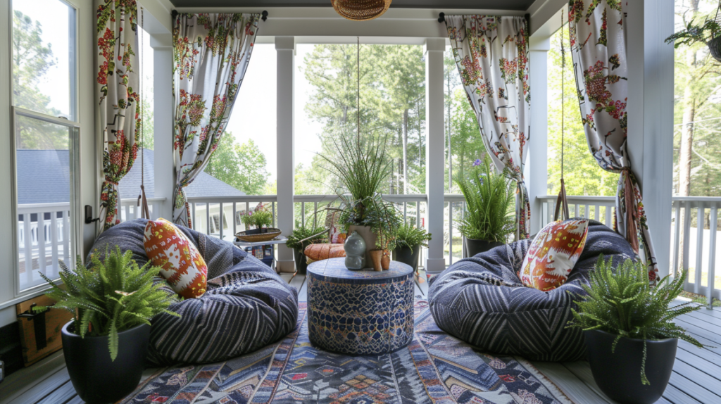 Patterned Curtains