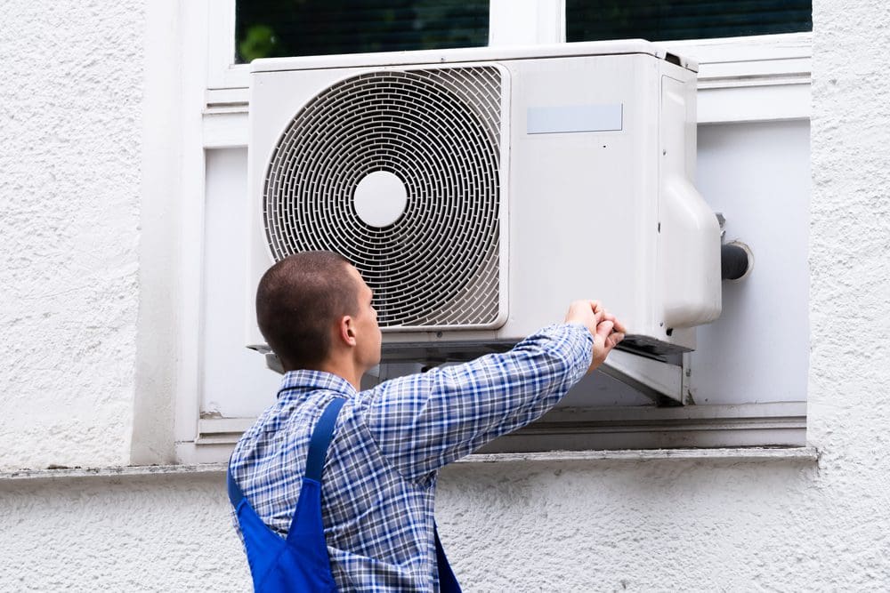 Positive Effects of Rain on the AC Unit