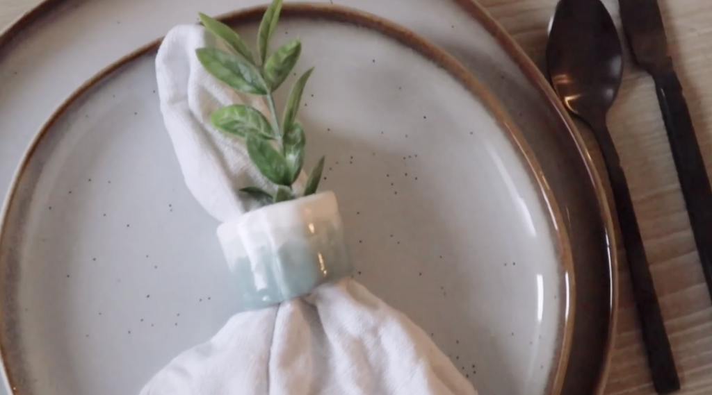 Pottery Barn Napkin Ring DIY