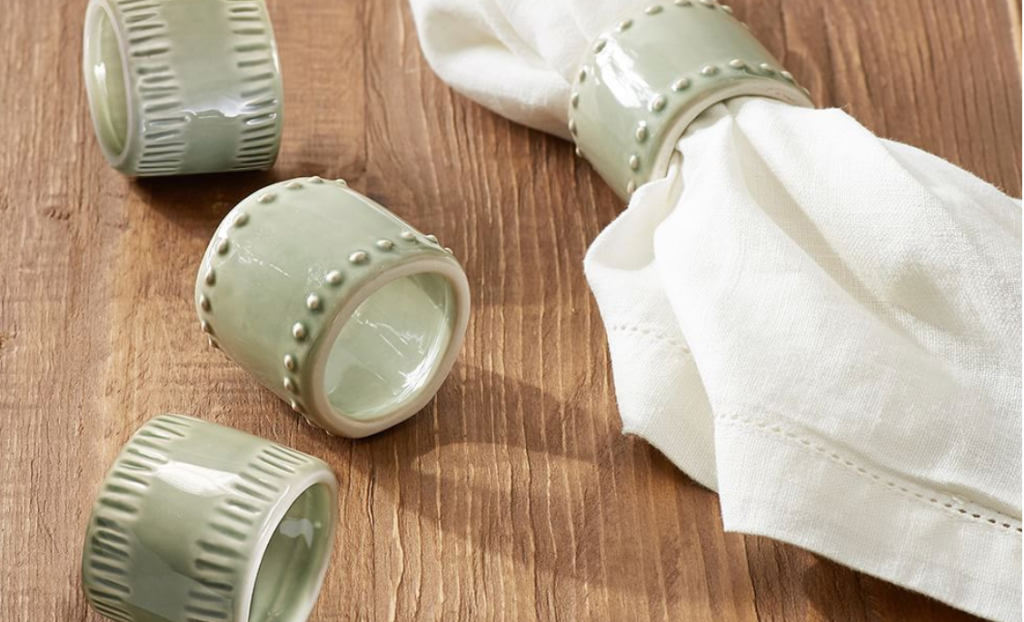 Pottery Barn Napkin Ring Inspiration