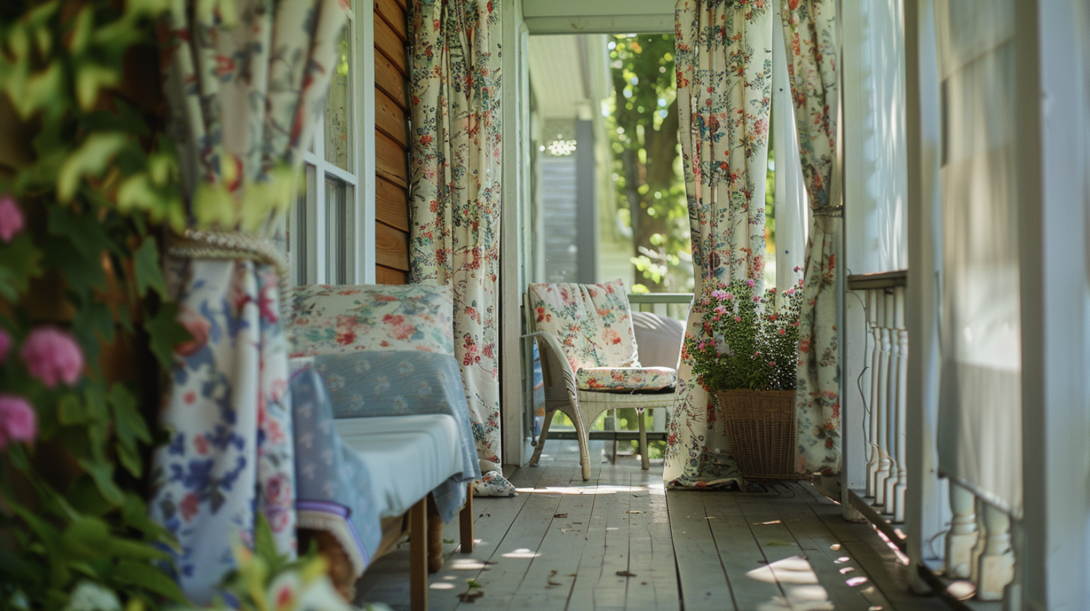 30 Stunning Porch Curtain Ideas for Every Style - Northern Feeling