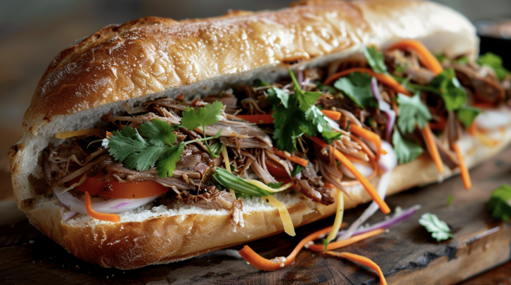 Pulled Pork Banh Mi