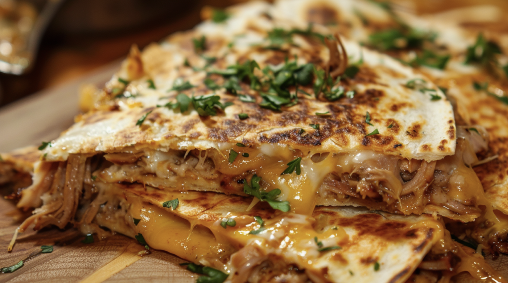 Pulled Pork Carnitas Quesadillas