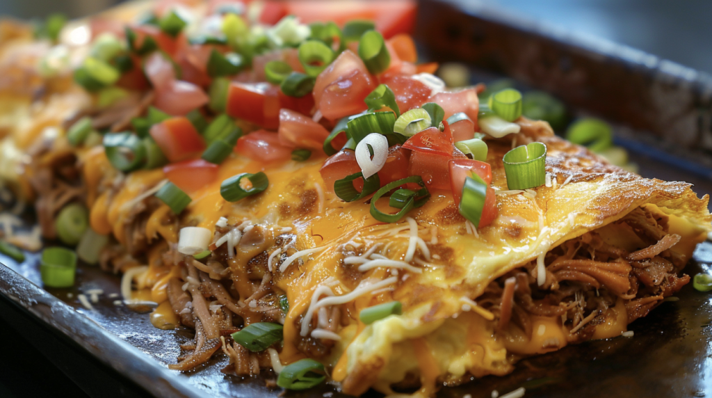 Pulled Pork Omelet