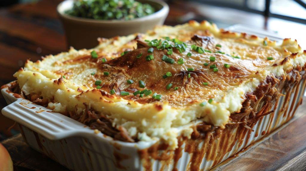 Pulled Pork Shepherd's Pie