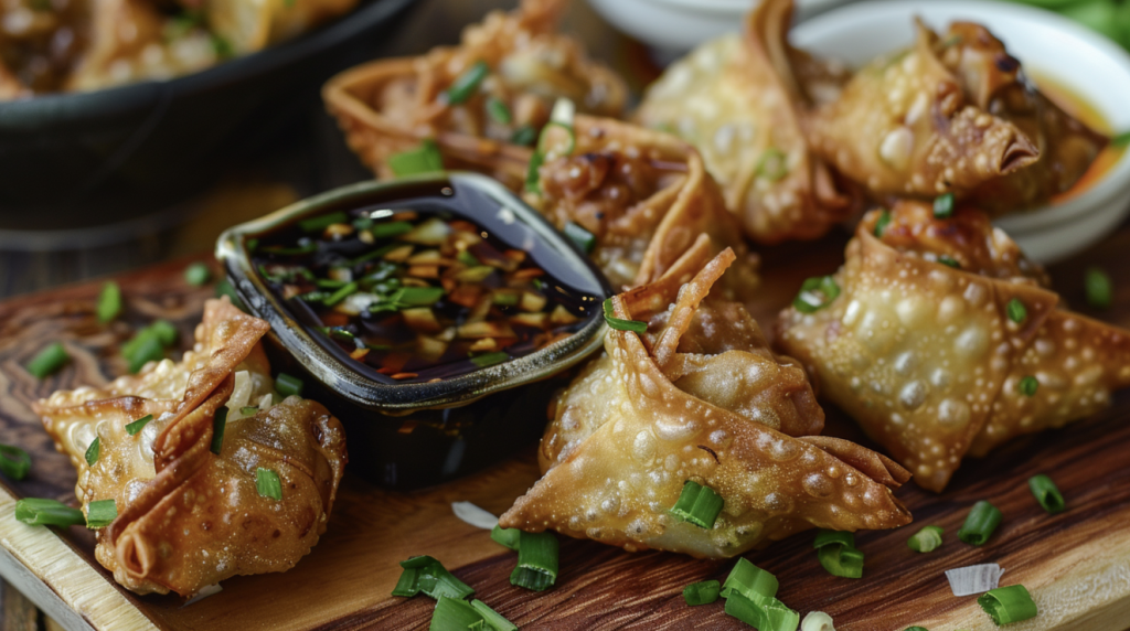 Pulled Pork Wontons