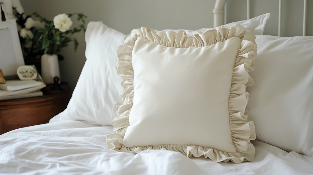 Ruffle Euro Pillow Cover