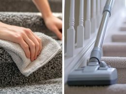 Step-by-Step Guide to Clean Stair Carpet By Hand and Machine