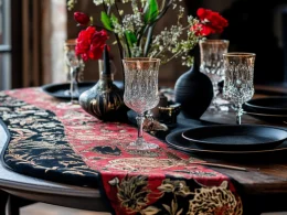 Stylish Table Runners Perfect for Round Tables