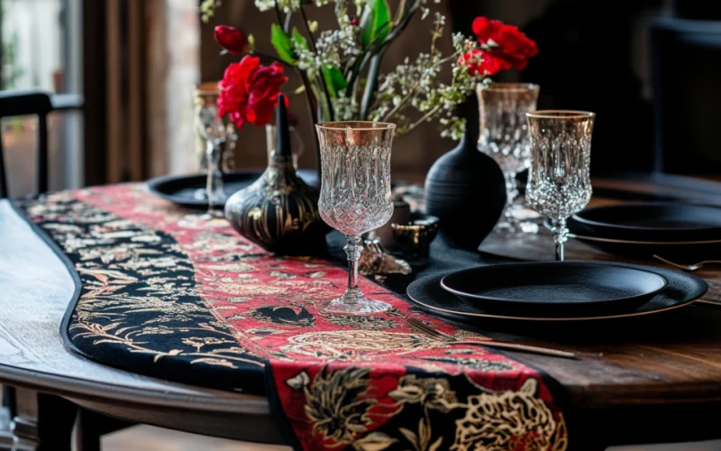 Stylish Table Runners Perfect for Round Tables