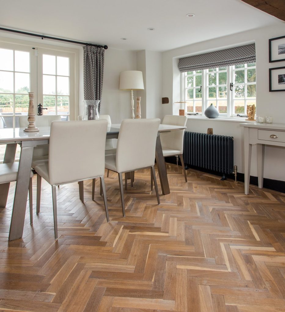 The Elegance of Herringbone Floors