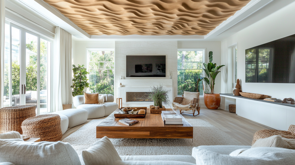Image showcasing Transforming Your Home: Modern Ceiling Textures and Beauty Essentials ...