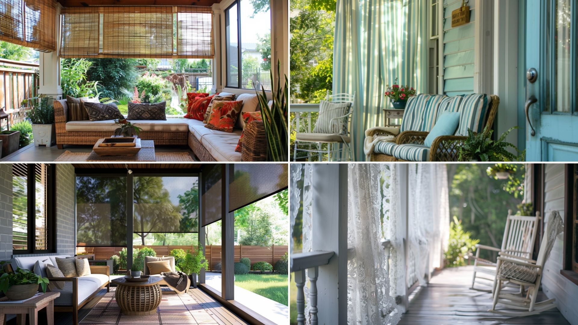 30 Stunning Porch Curtain Ideas for Every Style - Northern Feeling