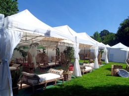 Decorating Your Pop-Up Gazebo for a Themed Garden Party