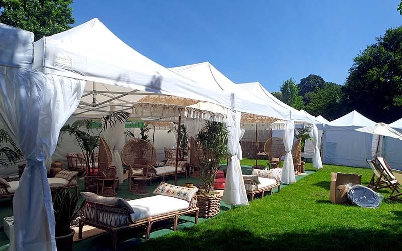 Decorating Your Pop-Up Gazebo for a Themed Garden Party