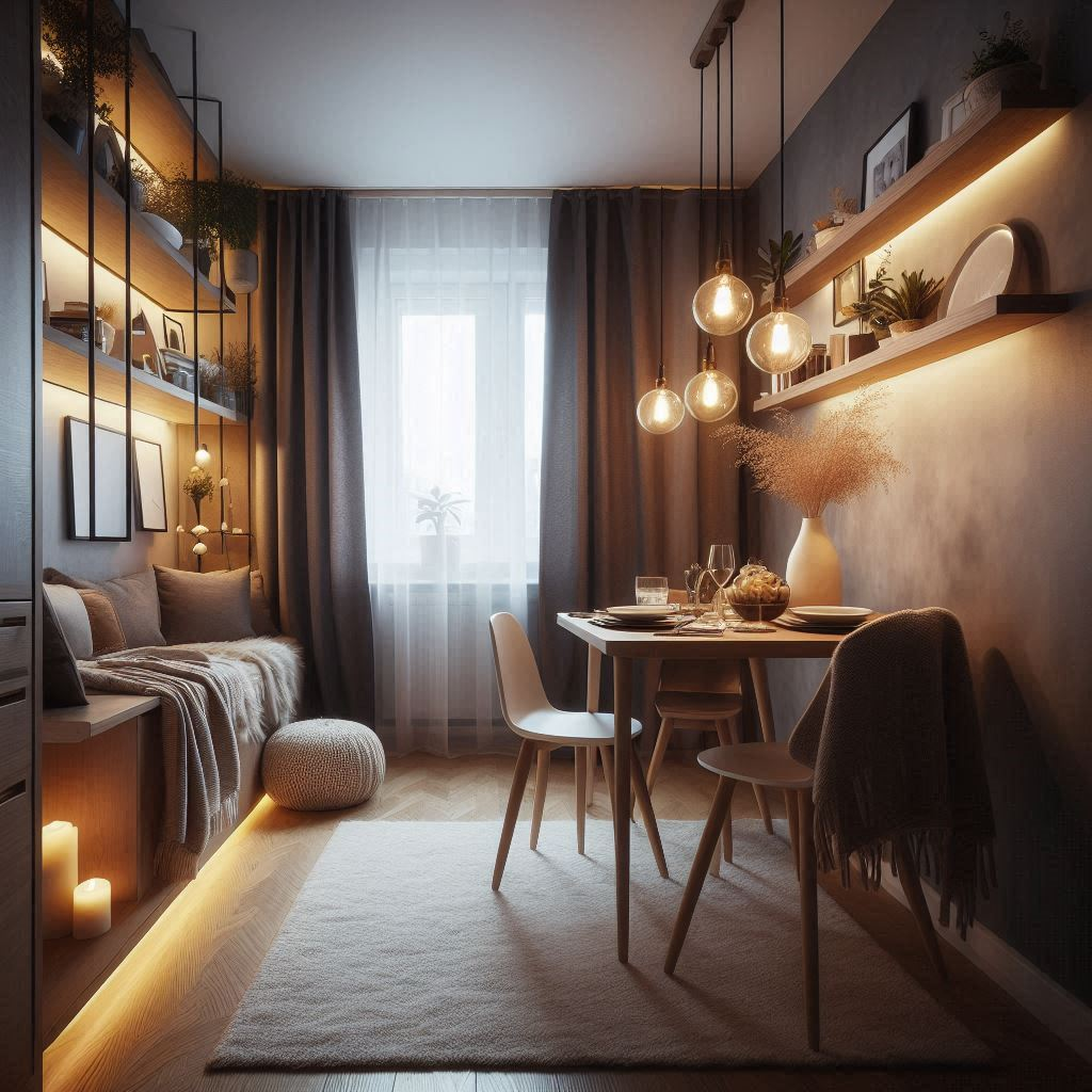 Creating Cozy Dining Spaces: Ideas for Small Homes - Northern Feeling