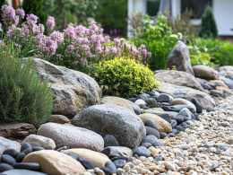 How to Design a Low-Maintenance Stone Landscape