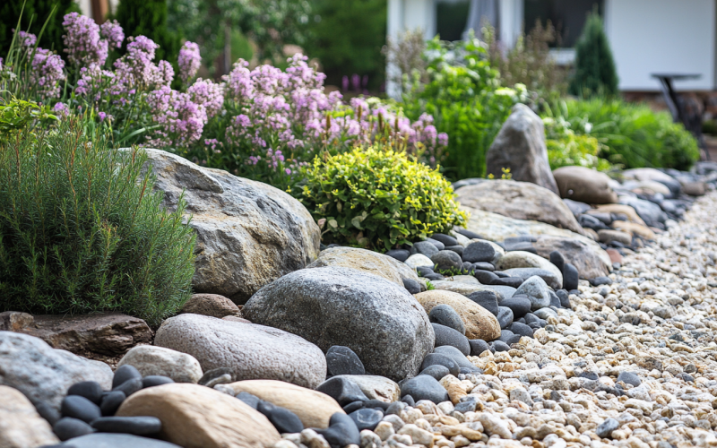 How to Design a Low-Maintenance Stone Landscape