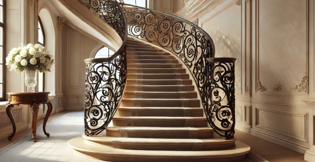 Staircase with Ironwork