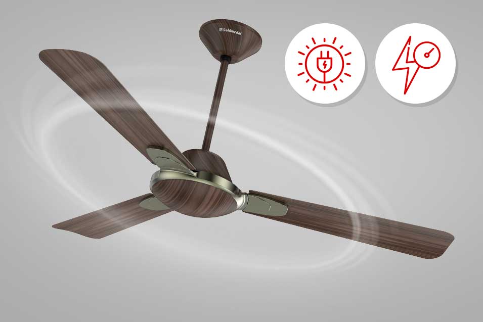 Use Energy Star Ceiling Fans