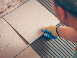 How To Lay Down Tile Flooring in Small Spaces 