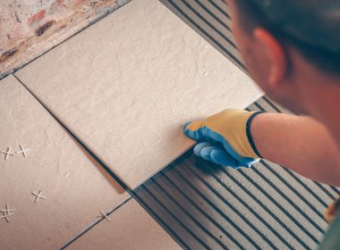 How To Lay Down Tile Flooring in Small Spaces 