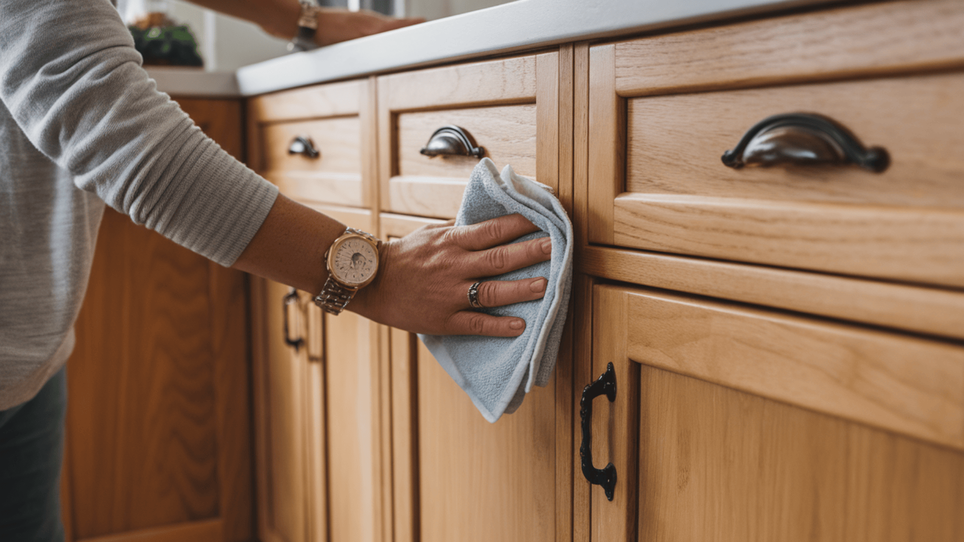 How_to_Care_for_Honey_Oak_Cabinets