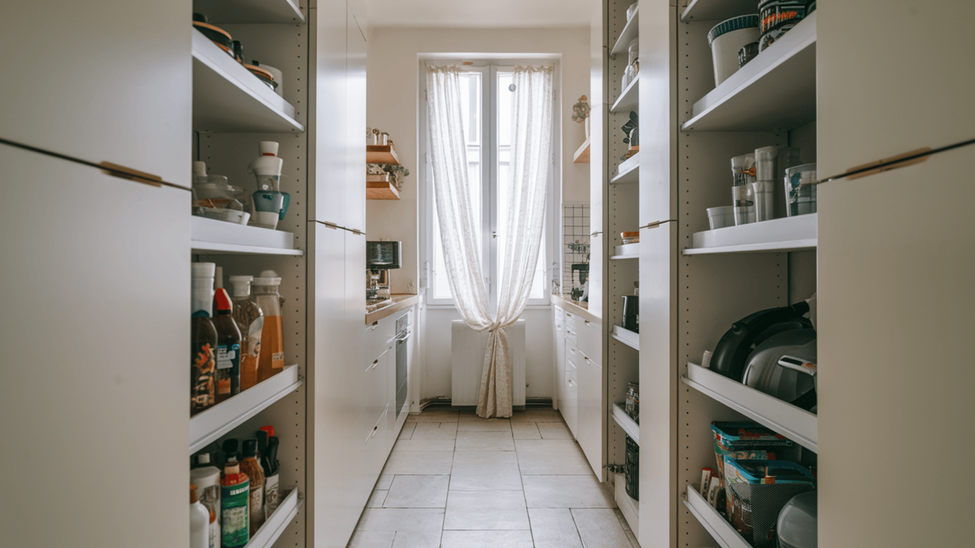Narrow_Pantry_Cabinets_with_Adjustable_Shelving