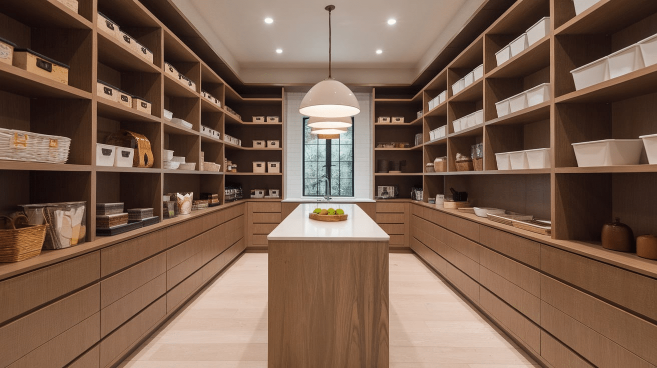 Custom_Built-In_Pantry_with_Adjustable_Shelves