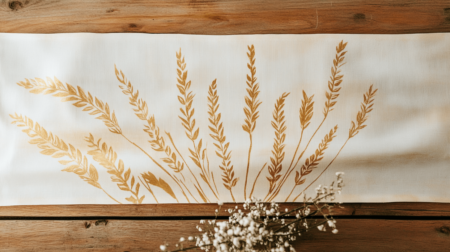 DIY_Stenciled_Table_Runner