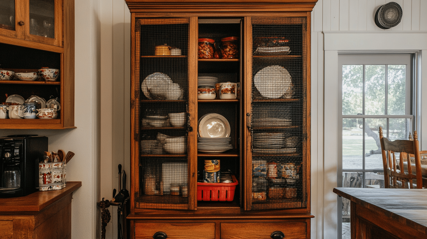 Freestanding_Pantry_Cabinet_with_Wire-Mesh_Doors