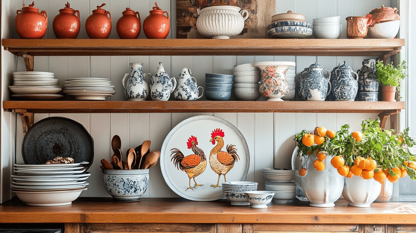 Rooster-Themed_Dinnerware