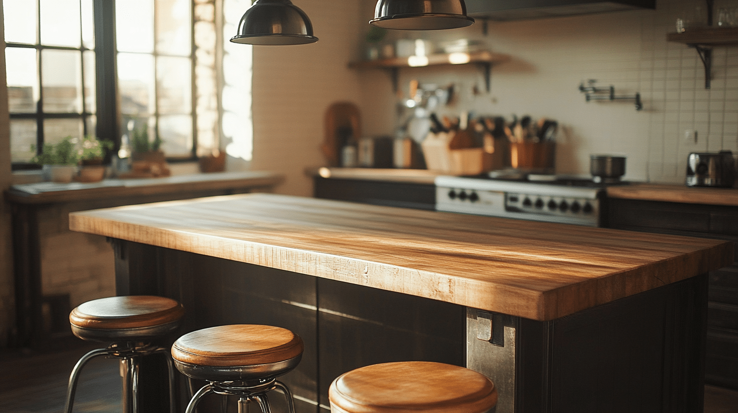 Vintage_Tractor-Seat_Stools_on_a_Kitchen_Island