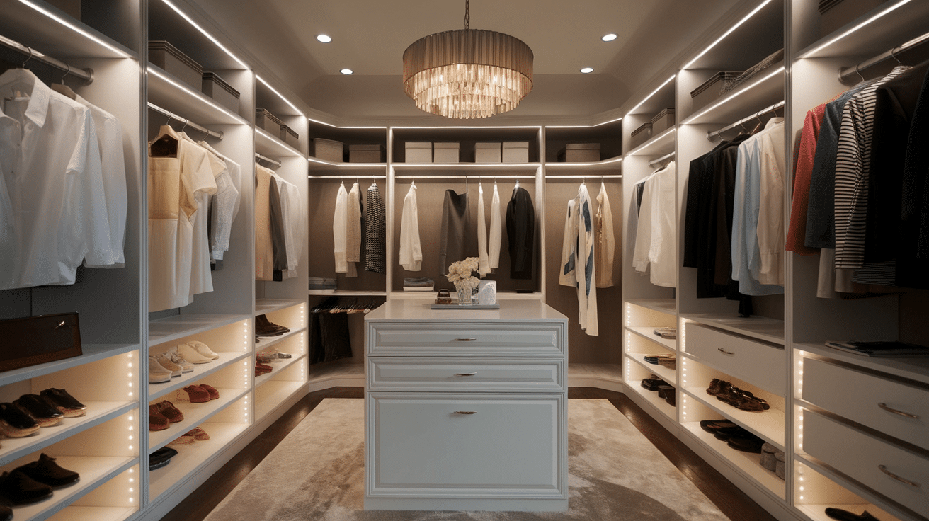 Best Closet Lighting: Options for Every Space & Budget - Northern Feeling